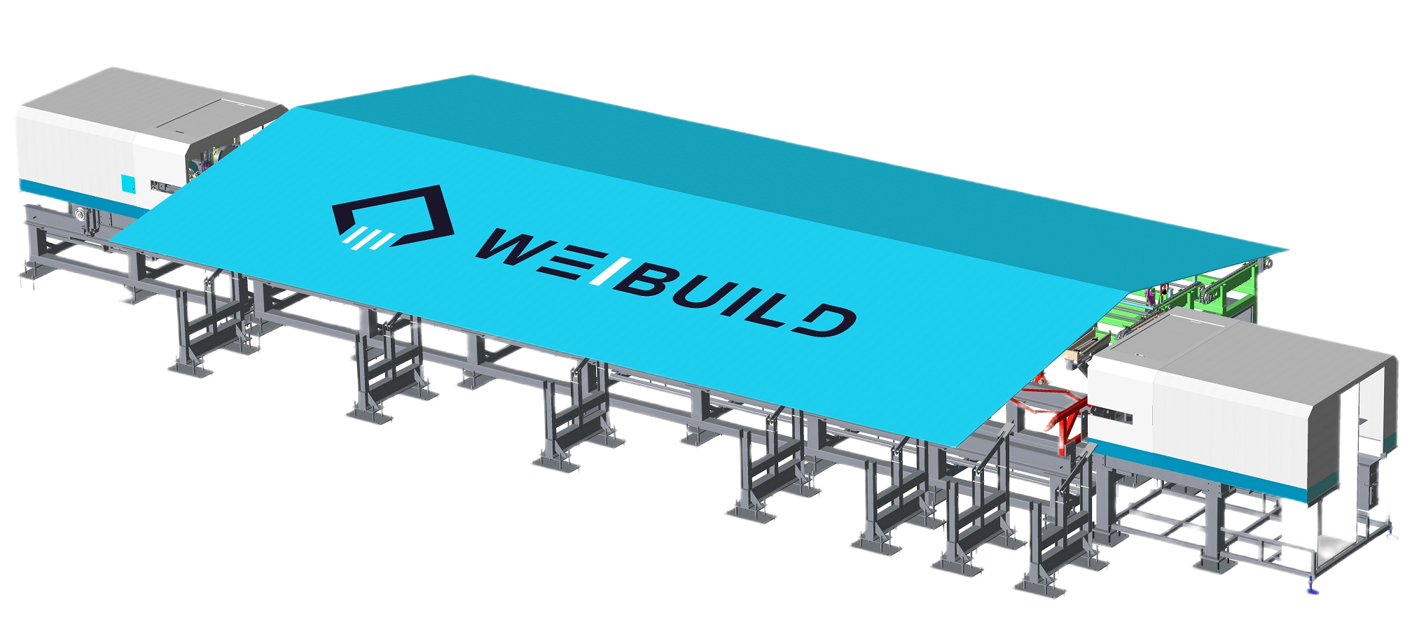 Ultra High Speed Rebar Threading Line