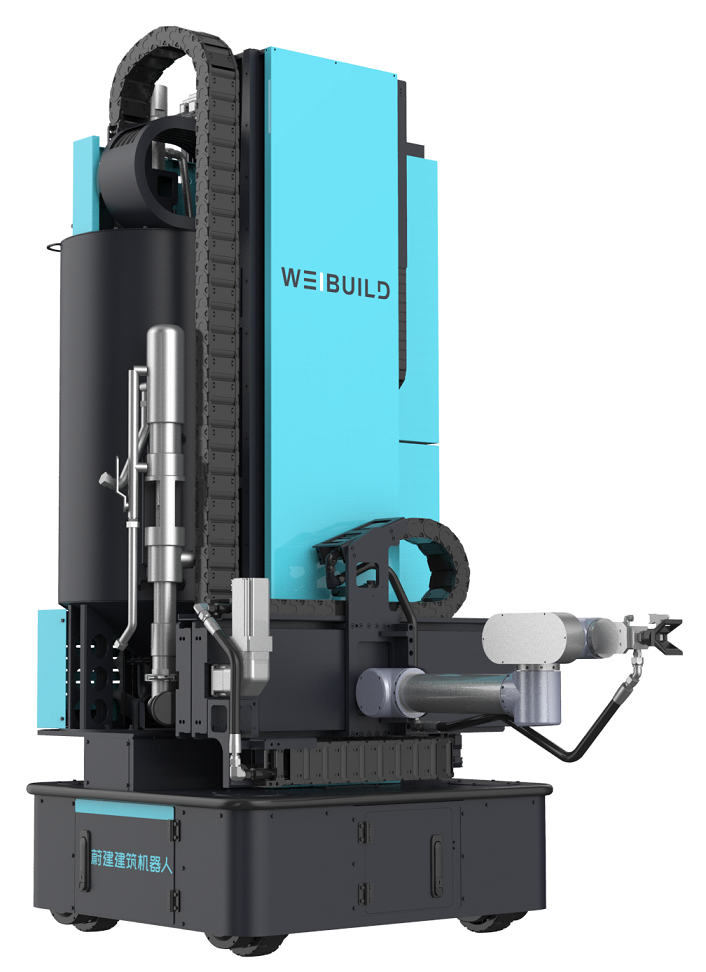 蔚建膩子涂料噴涂機器人