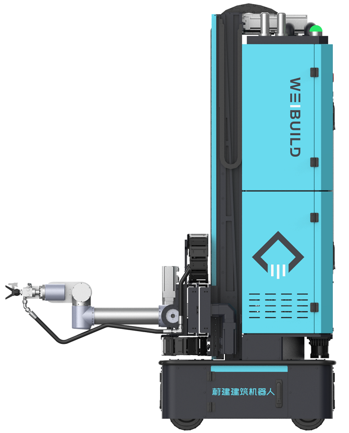 蔚建膩子涂料噴涂機器人