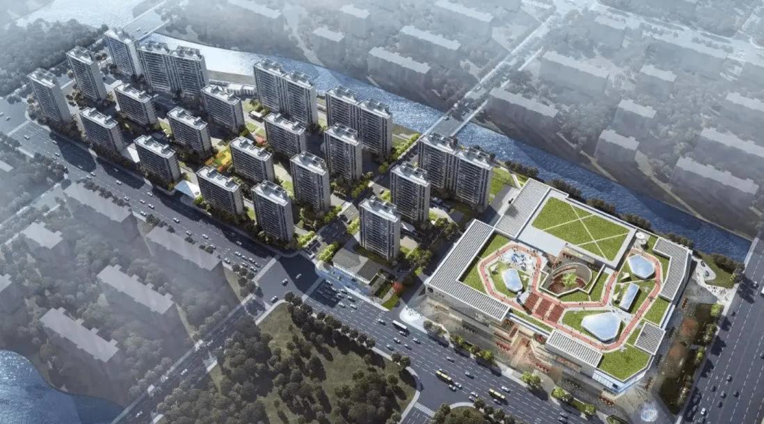 上海金山梧桐印象項目噴涂