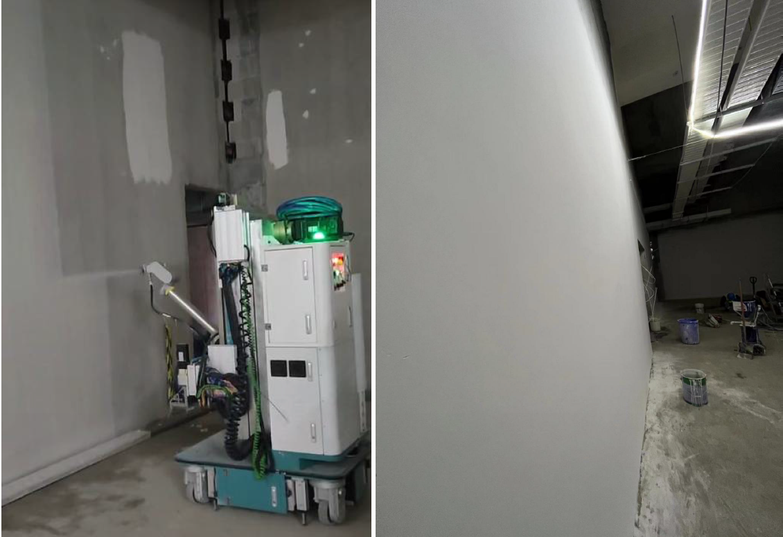 中建八局中國(guó)節(jié)能?上海首座項(xiàng)目噴涂