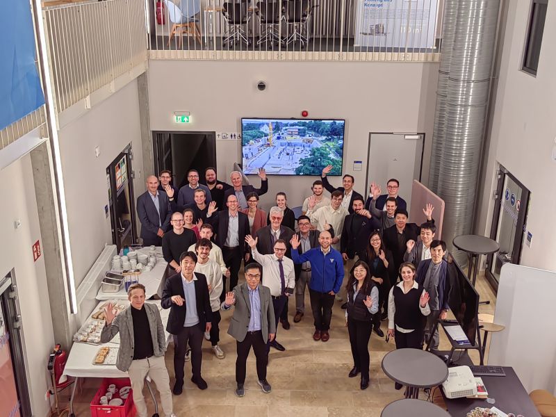 蔚建科技出席歐洲建筑機器人學術高峰論壇