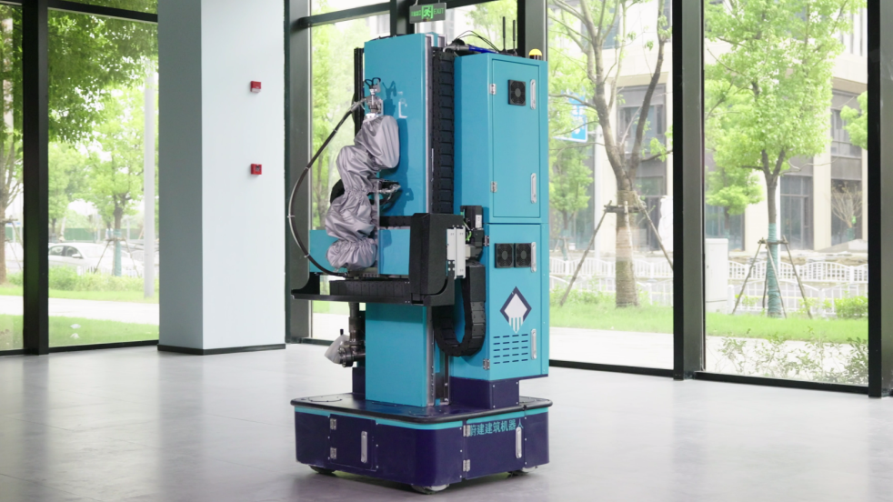 蔚建噴涂機(jī)器人 AI強(qiáng)化學(xué)習(xí)算法 自動規(guī)劃施工路徑