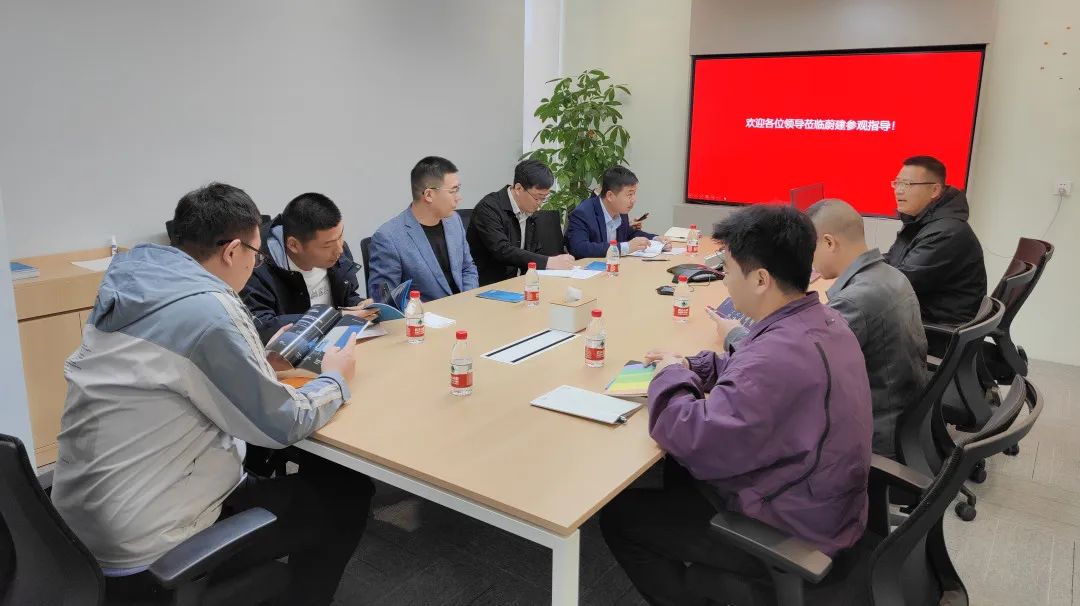 多家建筑企業(yè)齊聚蔚建科技，共話(huà)智能建造(圖2)