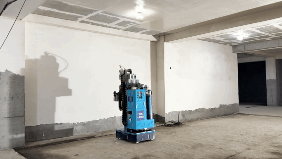蔚建機器人“尖兵”集結，上海建工一建集團力推“內墻粉刷系列機器人”規模化應用(圖7)