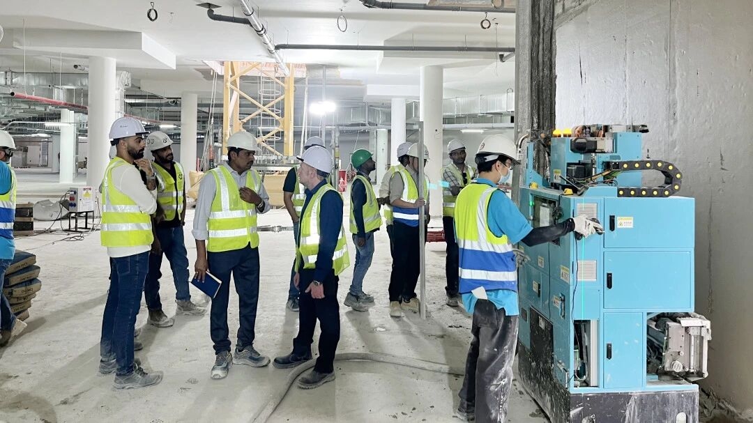 蔚建科技與中東巨頭ACC達成建筑機器人施工合作，迪拜項目樣板完成驗收(圖4)