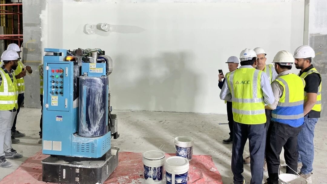 WEIBUILD and Middle Eastern Construction Giant ACC Commence Robotic Construction Collaboration Following Successful Dubai Project Sample Acceptance(圖2)