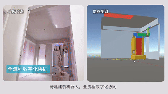 Wei Jian high-wall spray painting robot, empowering intelligent upgrade of large space spray painting(圖7)