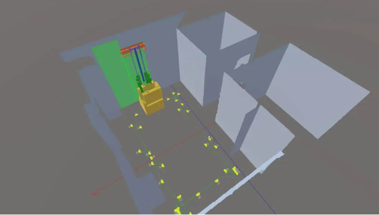 【 Project Case 】 Weijian High Wall Plastering Robot - Application in Pudong Development Shangcheng Science and Technology Innovation Intelligent Valley Project(圖4)